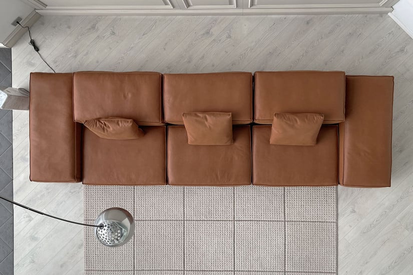 Divano Extrasoft in pelle marrone (Offerta Expo) Living Divani - 5