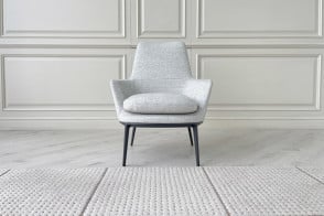 Fauteuil Caratos en tissu gris (Offre Expo) Maxalto - 6 2