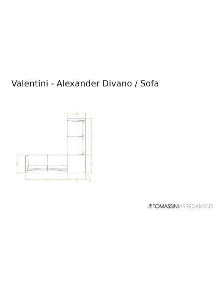 Divano Alexander in tessuto bianco sporco (Offerta Expo)  - 7