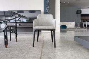 Chaise Grace en tissu gris (Offre Expo) - Poliform 2