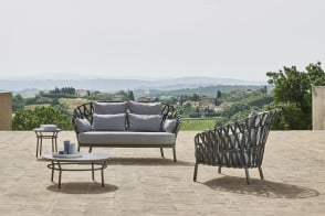 Emma Cross Outdoor Sofa  - 1 2