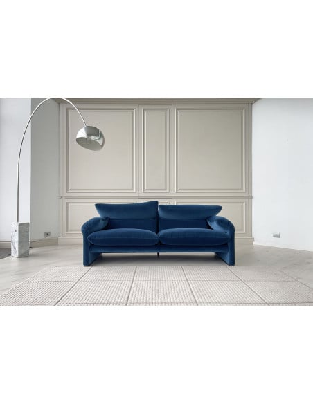 Canapé Maralunga Maxi bleu (Offre Expo) Cassina - 1