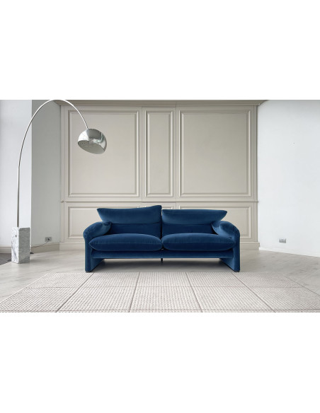 Maralunga Maxi Blue Sofa (Expo Offer) Cassina - 1