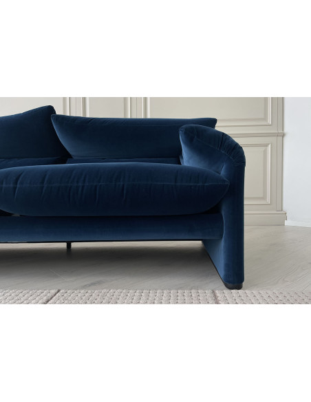 Canapé Maralunga Maxi bleu (Offre Expo) Cassina - 4