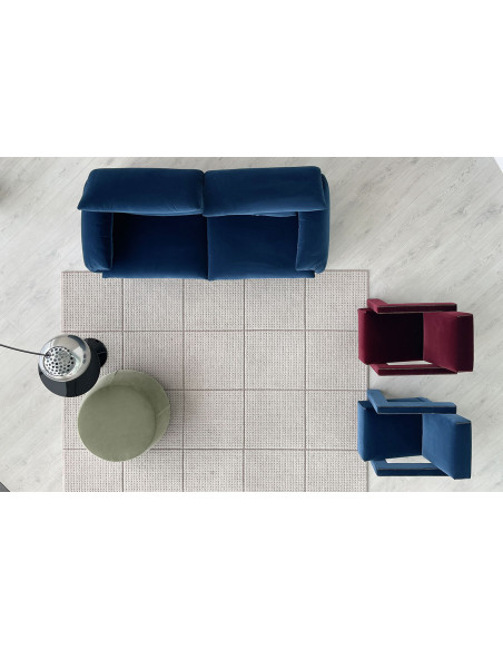 Maralunga Maxi Blue Sofa (Expo Offer) Cassina - 8