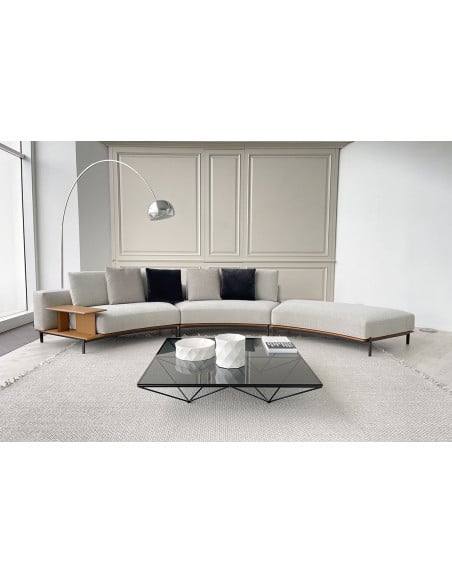 Divano Brera curvo (Offerta Expo) Poliform - 1