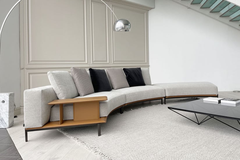 Divano Brera curvo (Offerta Expo) Poliform - 3
