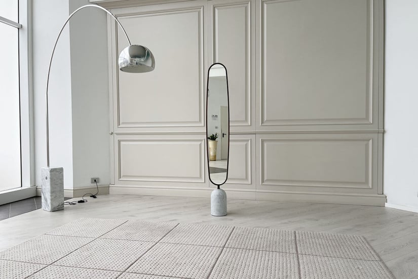 Ekero White Marble Mirror (Expo Offer) Porada - 7