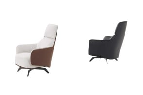 Poltrona Kaori Lounge Poliform - 1 2