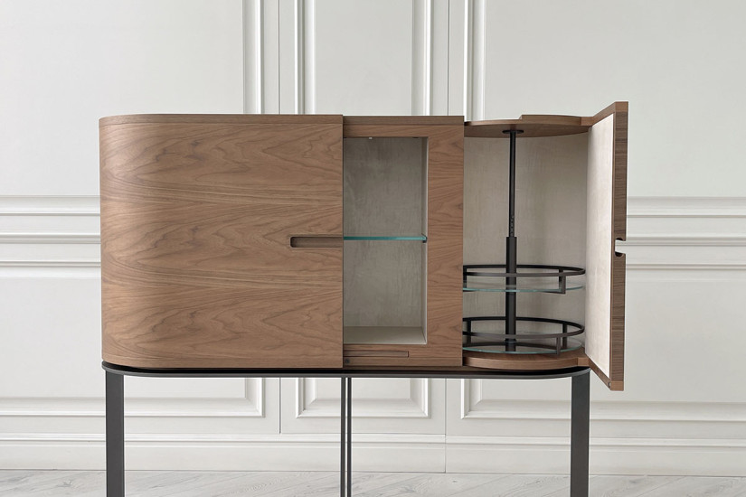 Ino 2 Doors Bar Cabinet (Expo Offer) Giorgetti - 4