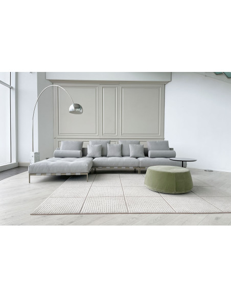 Pixel Light Indoor Grey Sofa (Expo Offer) Saba - 1