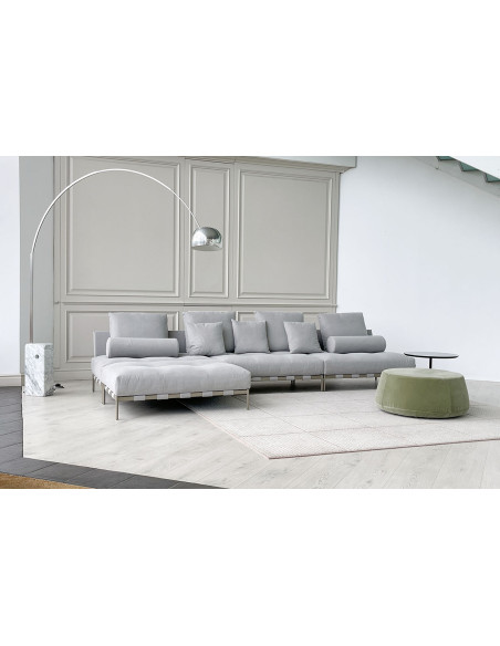 Pixel Light Indoor Grey Sofa (Expo Offer) Saba - 2