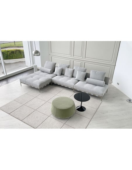 Pixel Light Indoor Grey Sofa (Expo Offer) Saba - 4