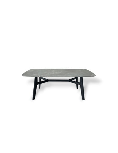 Tavolo Curve in marmo grigio (Offerta Expo) Poliform - 7