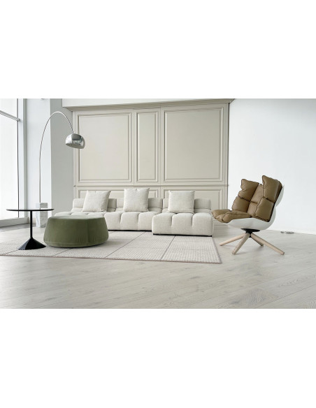 Poltrona Husk in pelle marrone (Offerta Expo) B&B Italia - 3