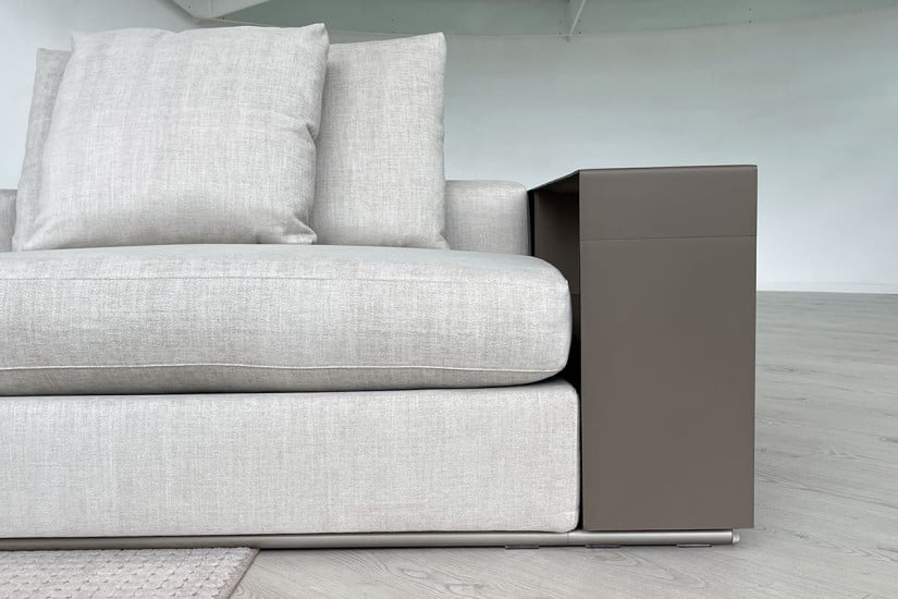 Canapé Groundpiece blanc (Offre Expo) Flexform - 4
