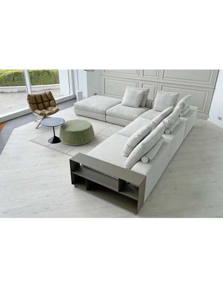 Groundpiece White Sofa (Expo Offer) Flexform - 5