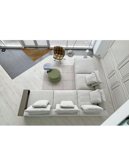 Groundpiece White Sofa (Expo Offer) Flexform - 6