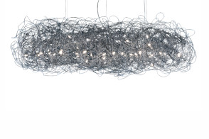 Lampe à Suspension Fil de Fer Nuvola Catellani&Smith - 1