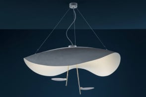 Lampe à Suspension Lederam Manta S2 Catellani&Smith - 1 2