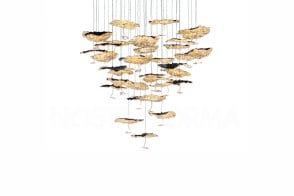 Lampada a Sospensione Gold Moon Catellani&Smith - 1