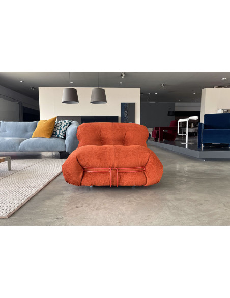 Fauteuil Soriana couleur rouille (Offre Expo) - 2