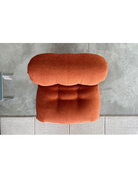 Fauteuil Soriana couleur rouille (Offre Expo) - 6