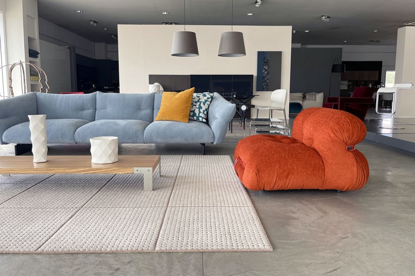 Poltrona Soriana color ruggine (Offerta Expo)  - 7