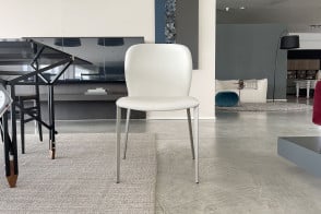 Nancy ML White Leather Chair (Expo Offer) Cattelan Italia - 8 2
