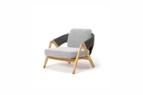Fauteuil lounge d'extérieur Knit Ethimo - 1 2