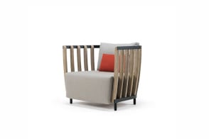 Fauteuil lounge d'extérieur Swing Ethimo - 1 2