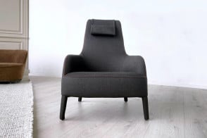 Poltrona Bergère Febo grigia (Offerta Expo)  - 7 2