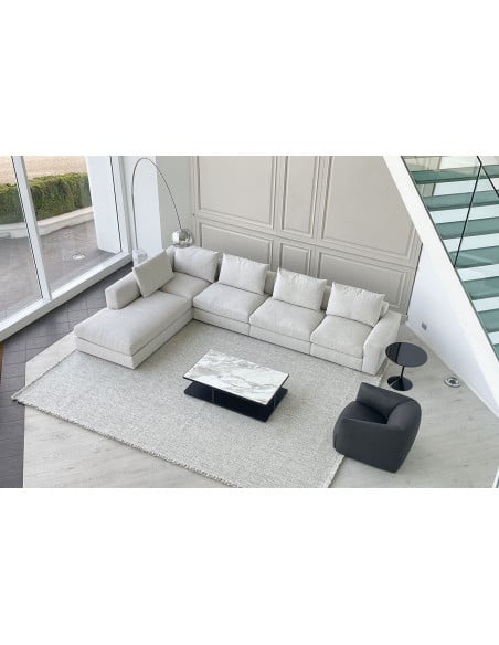 Tavolino Creek in marmo bianco (Offerta Expo) Poliform - 5