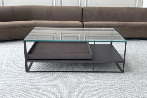 Table basse Lithos en chêne gris (Offre Expo) Maxalto - 5 2