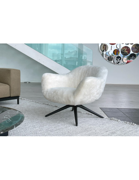 Mad Chair White Armchair  - 4