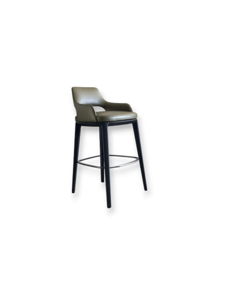 Sgabello Sophie Light in pelle verde (Offerta Expo) Poliform - 7