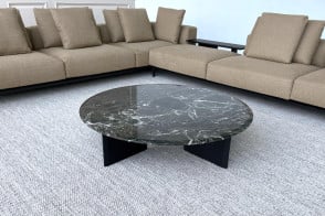 Tavolino Mush in marmo verde (Offerta Expo) Poliform - 7 2