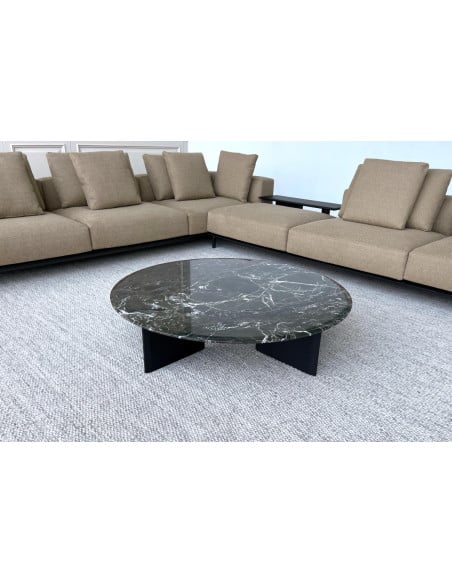 Tavolino Mush in marmo verde (Offerta Expo)  - 1