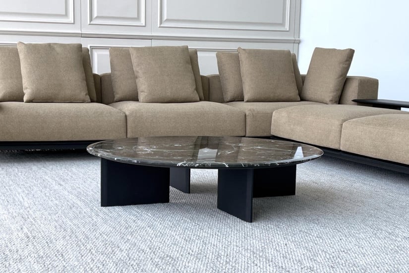 Tavolino Mush in marmo verde (Offerta Expo)  - 2