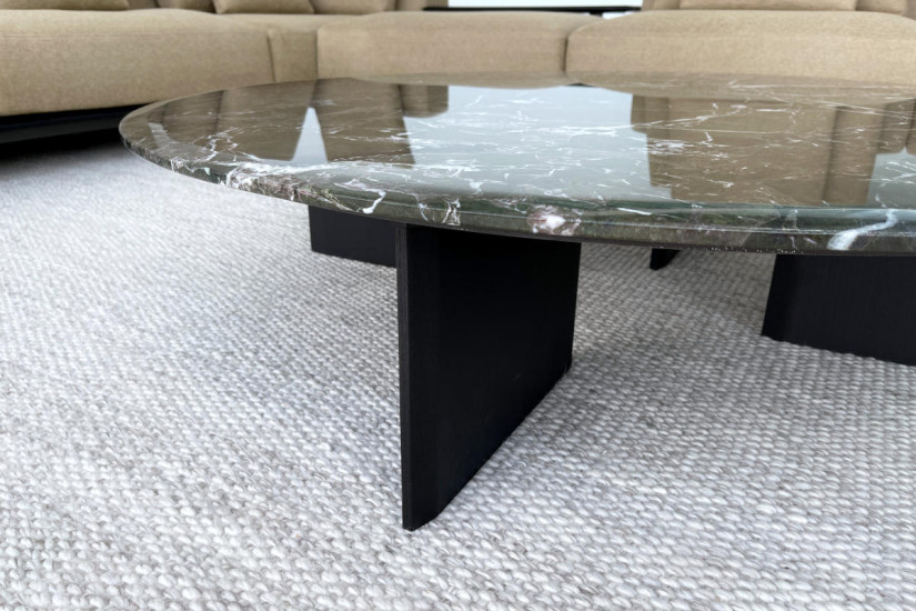 Table Mush en marbre vert (Offre Expo) - 5