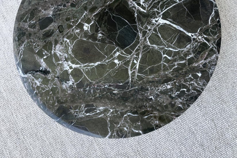 Table Mush en marbre vert (Offre Expo) - 6