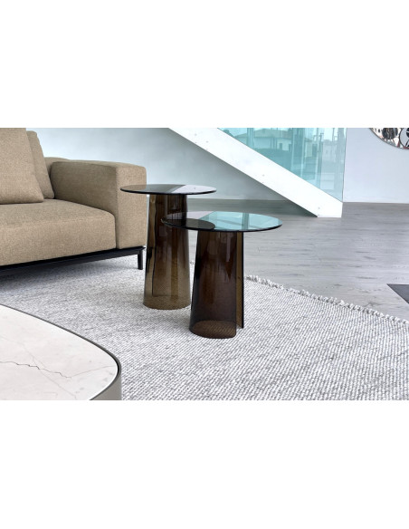 Orbit Glass Coffee Table  - 4