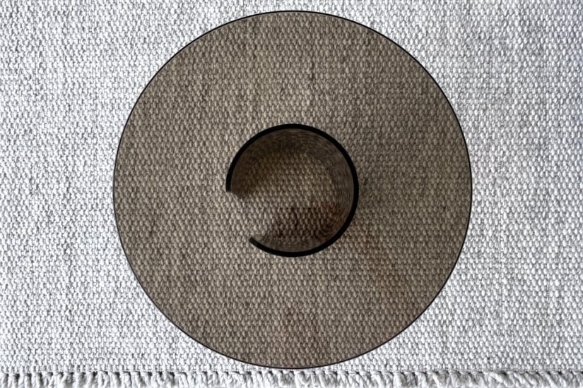 Tavolino Orbit in vetro  - 6