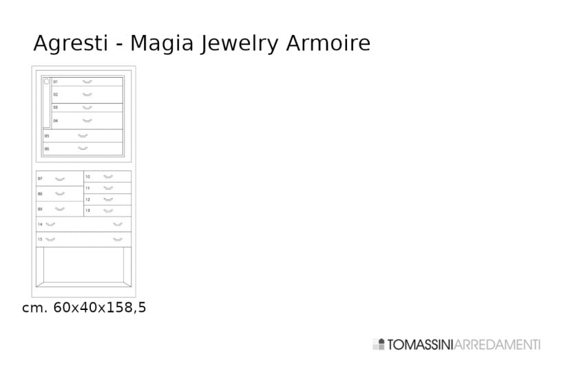 Coffre à bijoux Magia Agresti - 5