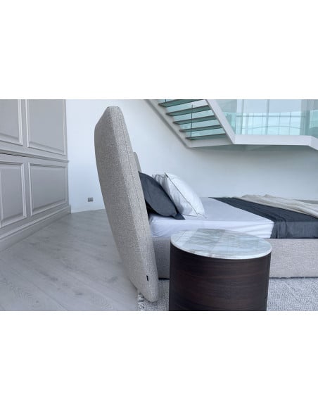 Rever Grey Fabric Bed (Expo Offer)  - 3