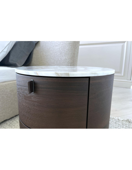 Onda Marble Bedside Table (Expo Offer) Poliform - 5