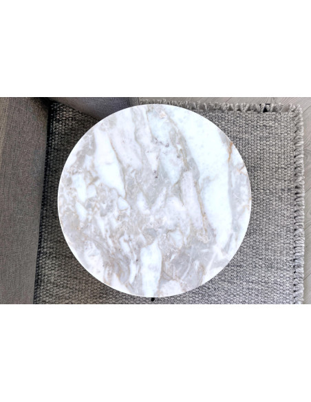 Onda Marble Bedside Table (Expo Offer) Poliform - 6