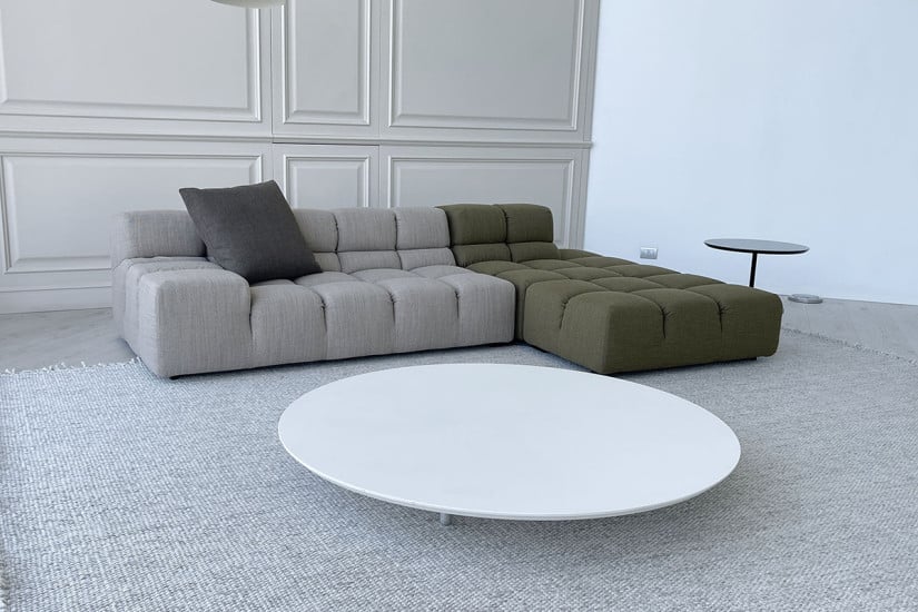 Tufty-Time Green and Grey Sofa (Expo Offer)  - 3