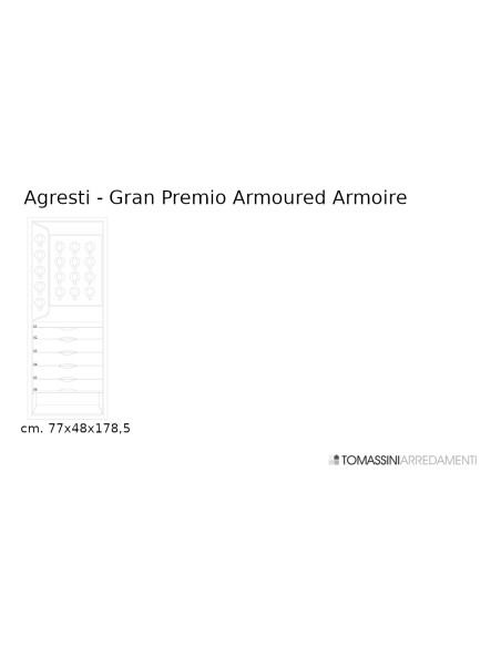 Coffre-fort mobile Gran Premio Agresti - 3