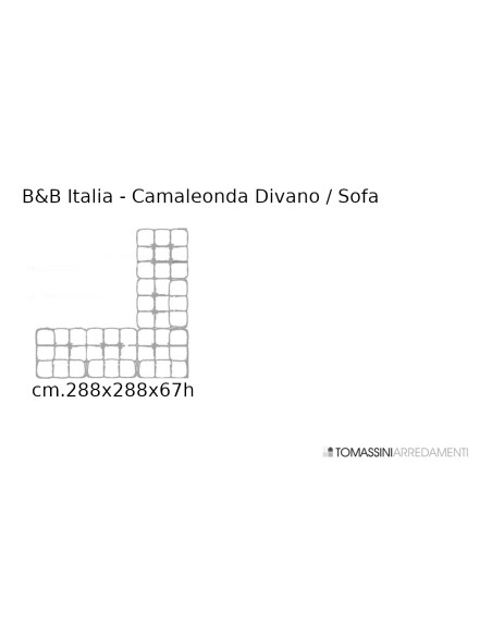 Camaleonda Grey Sofa (Expo Offer)  - 7